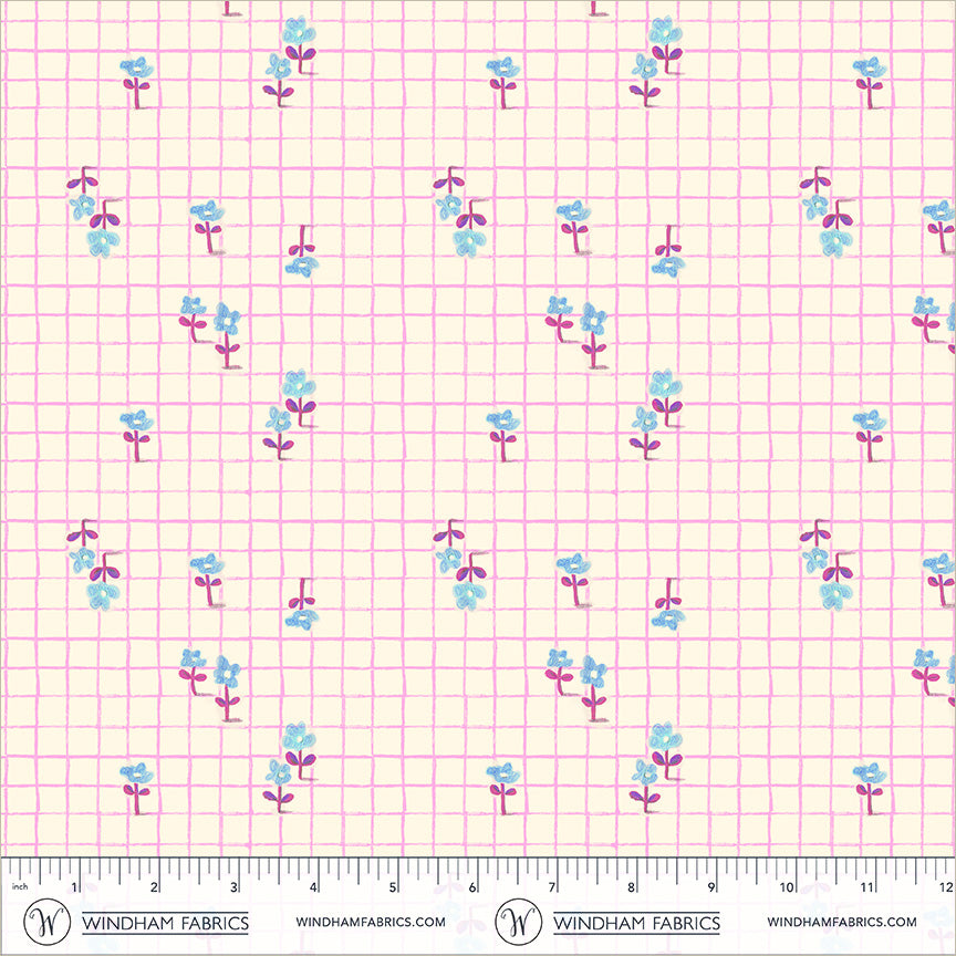 pre-order | floral Trellis - Hot Pink