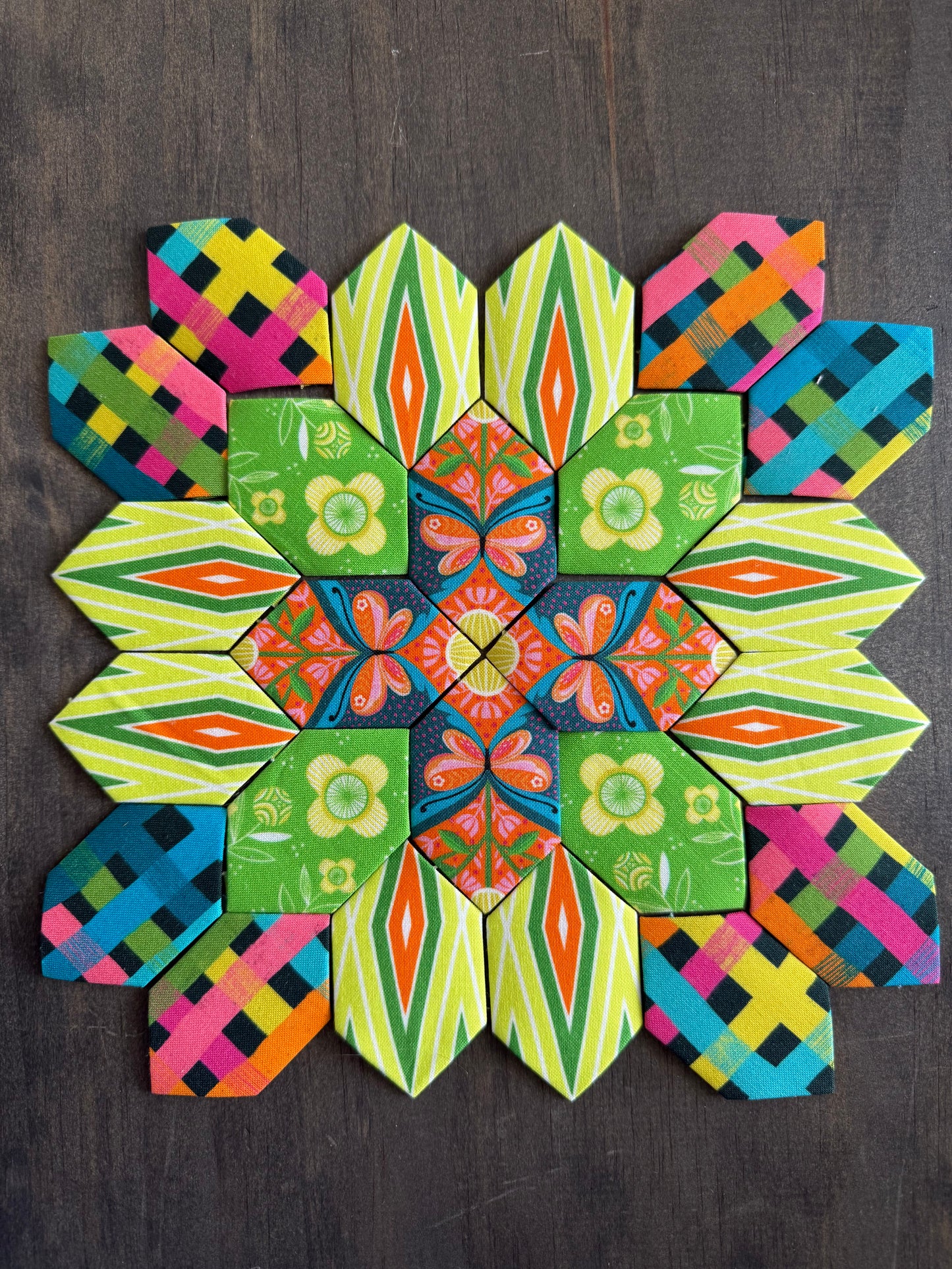 Lightning Strikes #45 Patchwork of the Cross Block Kit