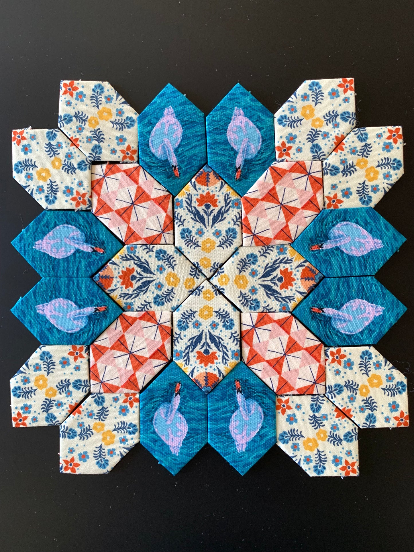 8 Swans #31 Patchwork of the Cross Block Kit
