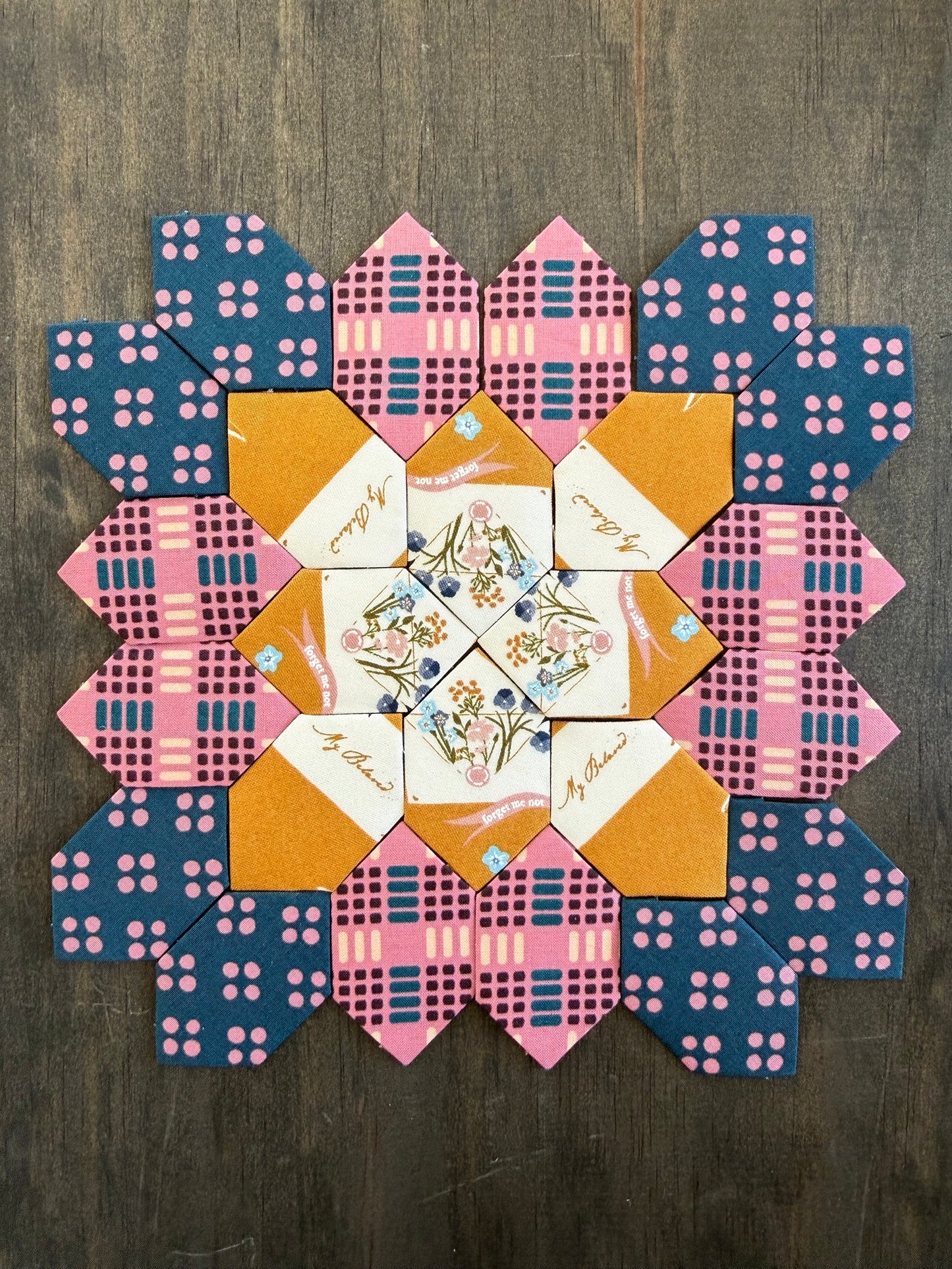 Love Letters #42 Patchwork of the Cross Block Kit