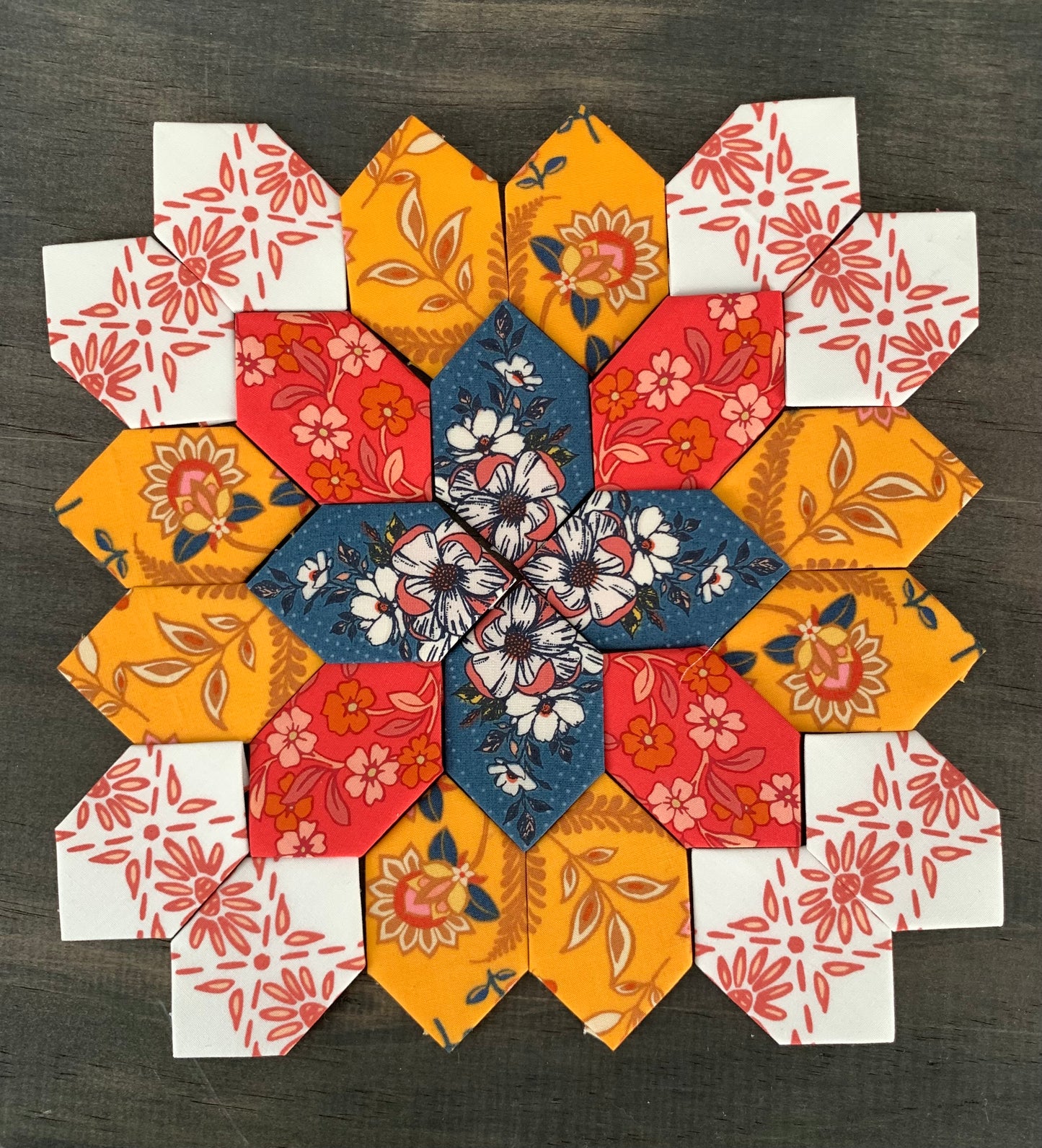 Forever in Blue Jeans #21 Patchwork of the Cross Block Kit