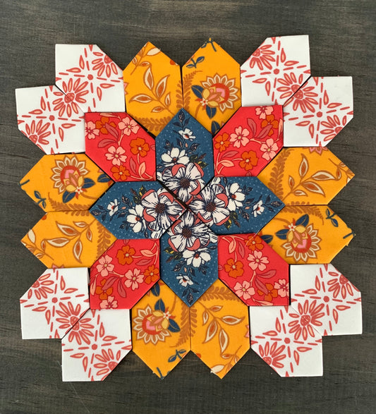 Forever in Blue Jeans #21 Patchwork of the Cross Block Kit