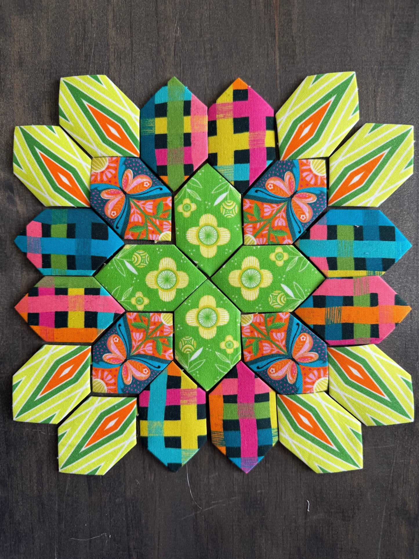 Lightning Strikes #45 Patchwork of the Cross Block Kit
