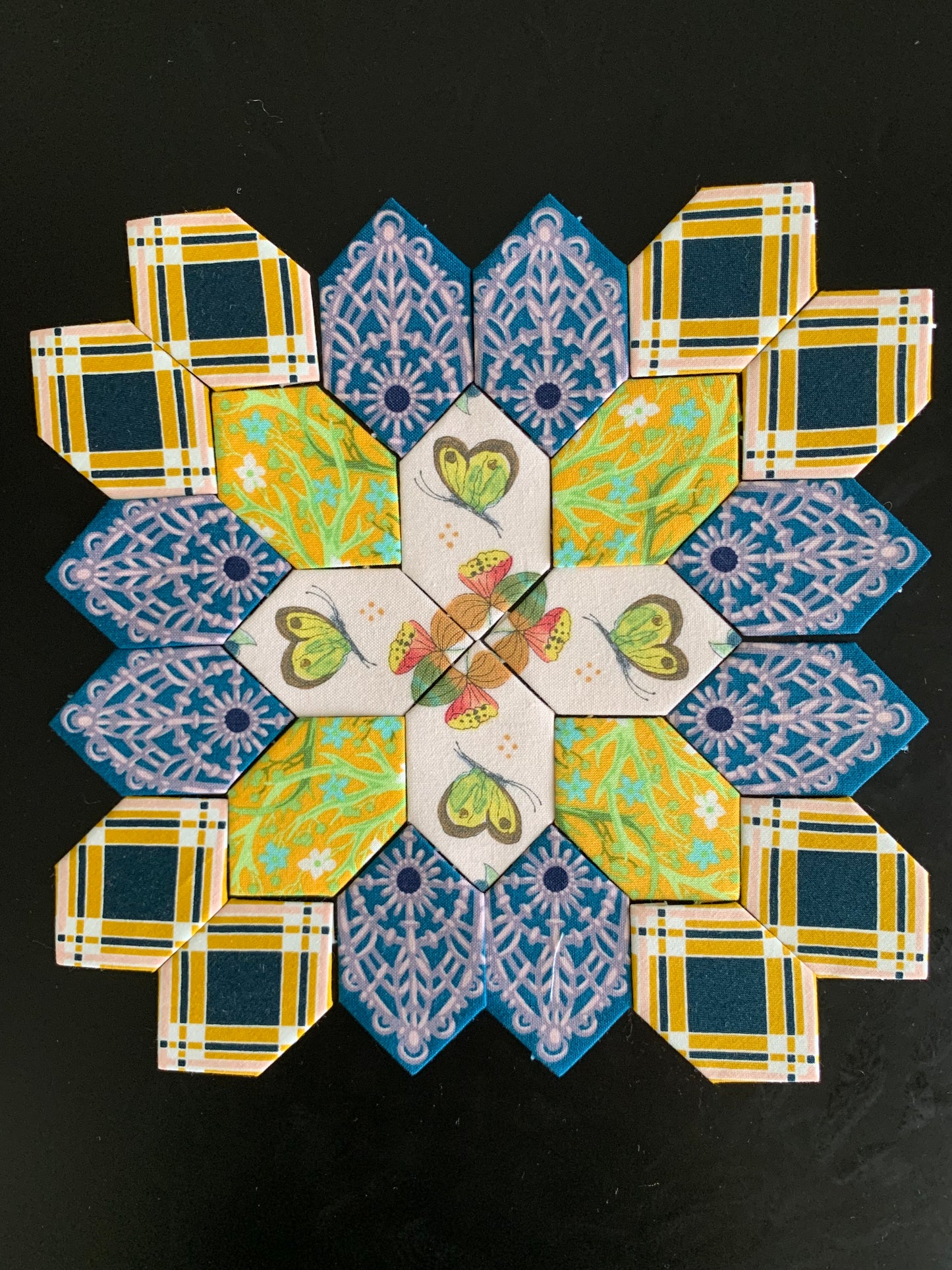 Brewer Plaid #17 Patchwork of the Cross Block Kit