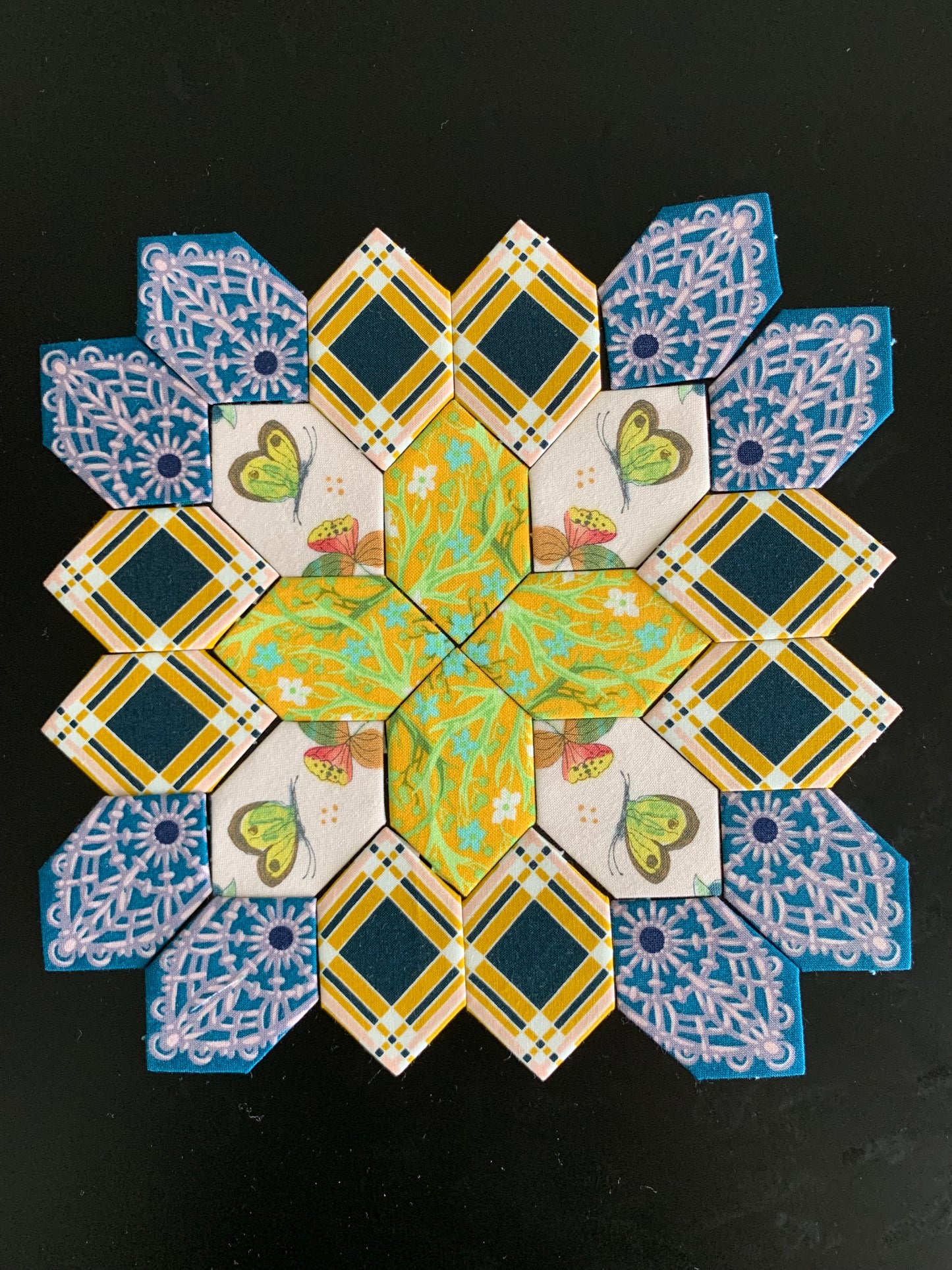 Brewer Plaid #17 Patchwork of the Cross Block Kit