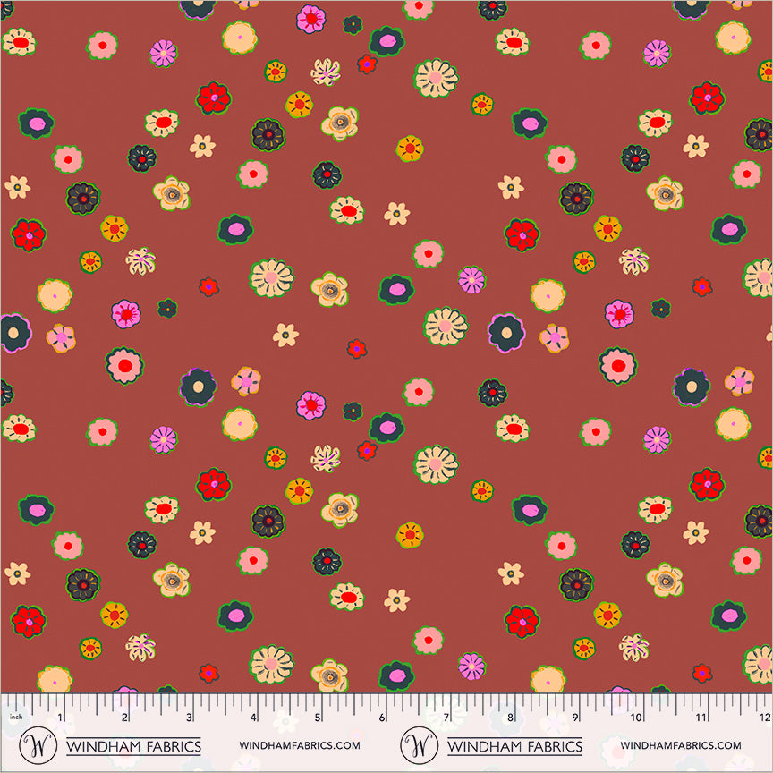 pre-order | floral Beads - Brown