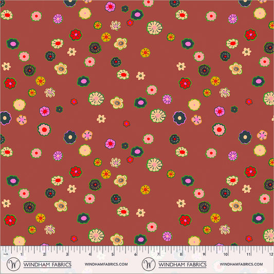 pre-order | floral Beads - Brown