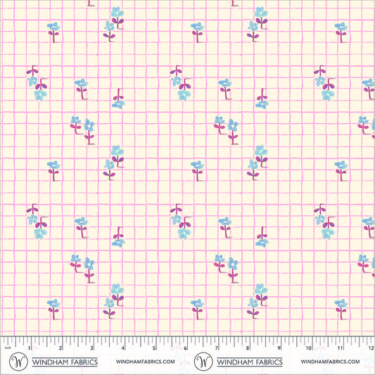 pre-order | floral Trellis - Hot Pink