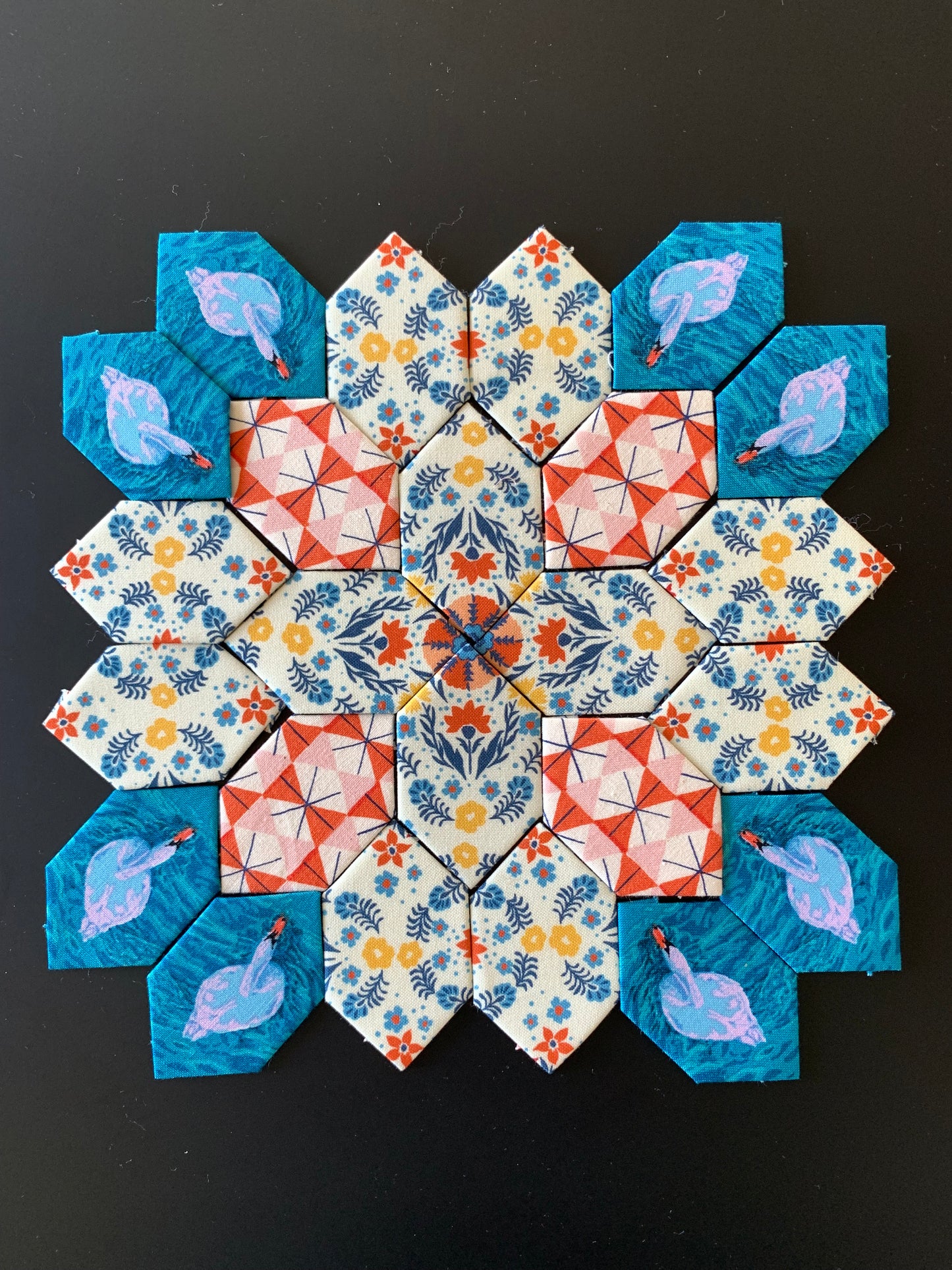 8 Swans #31 Patchwork of the Cross Block Kit