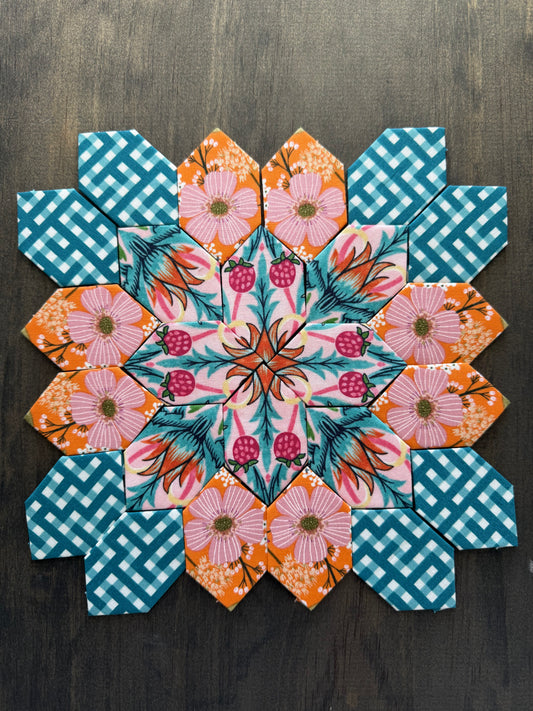 Orange Thief #36 Patchwork of the Cross Block Kit