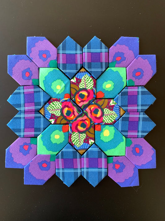 Stained Glass #32 Patchwork of the Cross Block Kit