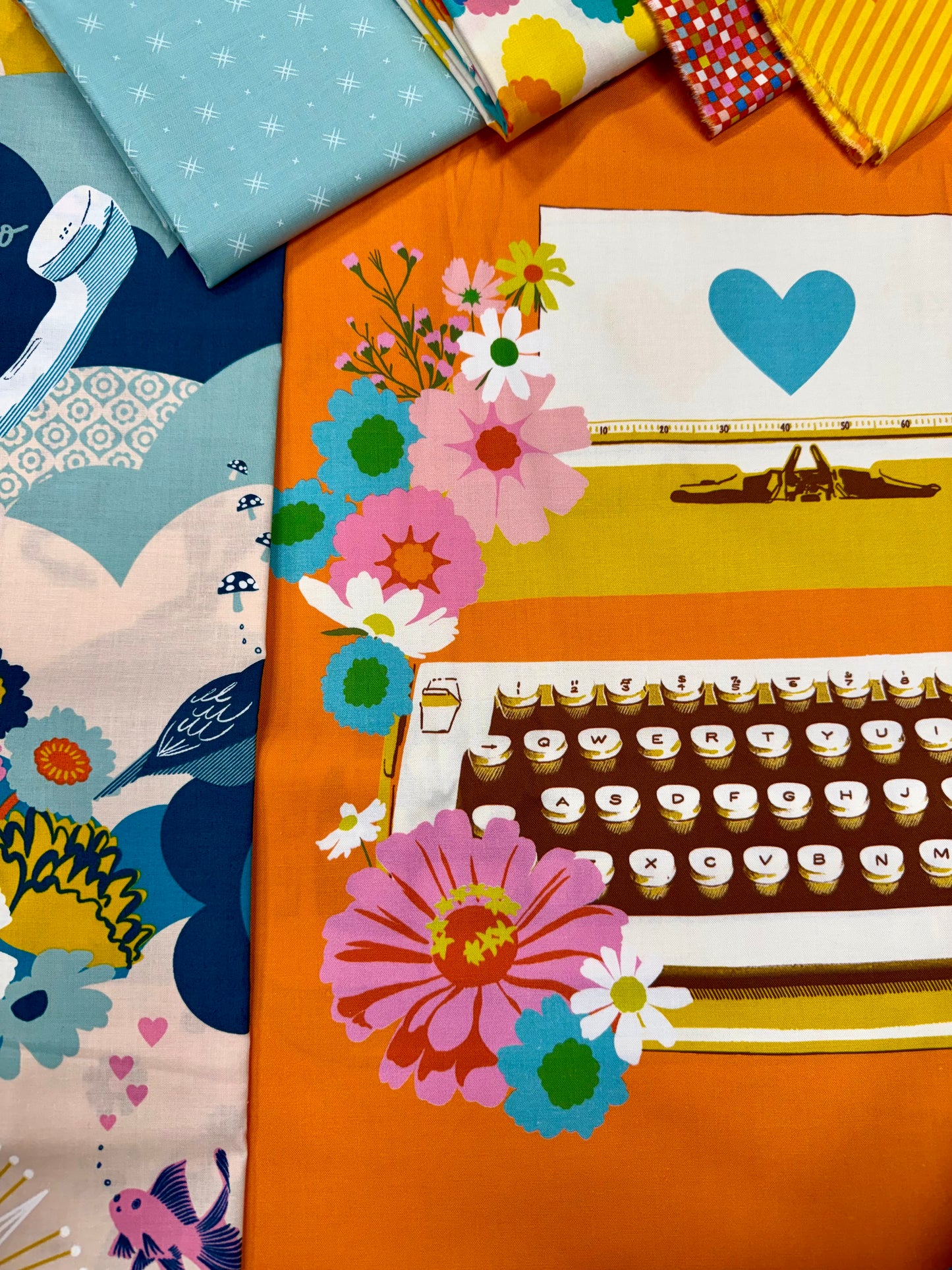 Electric Typewriter Pillow Shams - Kit