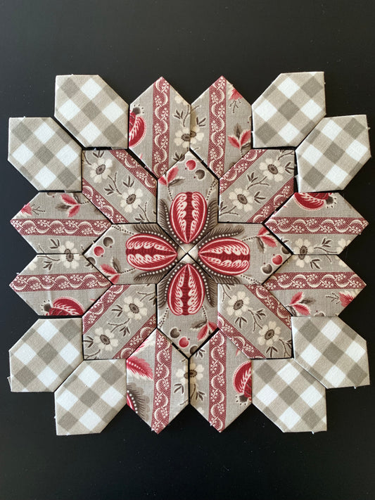 Gingerbread House #30 Patchwork of the Cross Block Kit