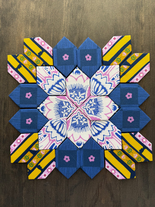 Royal Tea #37 Patchwork of the Cross Block Kit