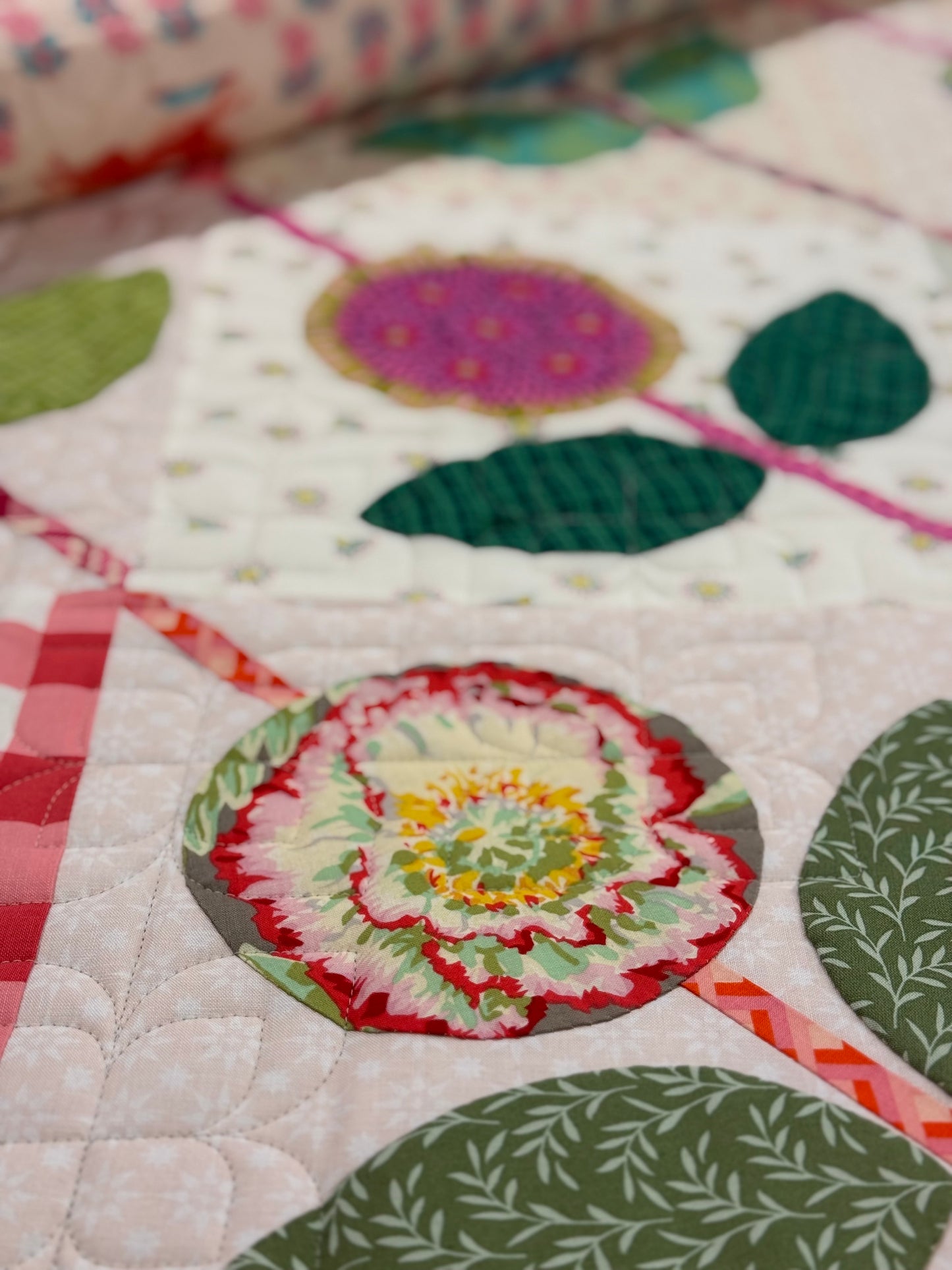 Folk Flower - Needle Turn Applique