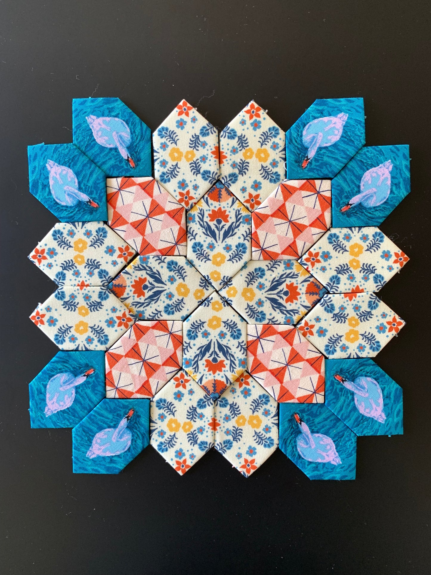 8 Swans #31 Patchwork of the Cross Block Kit