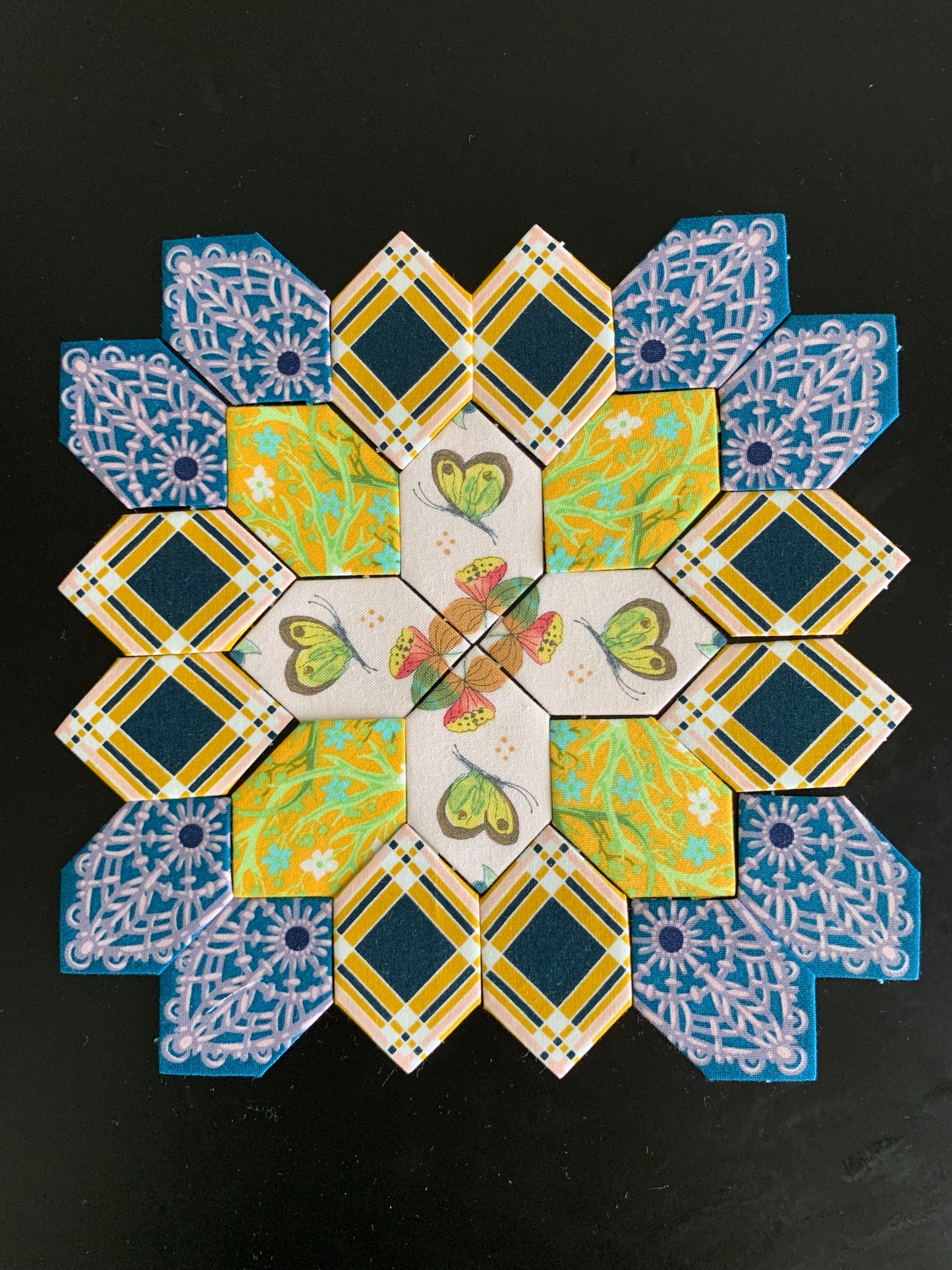 Brewer Plaid #17 Patchwork of the Cross Block Kit