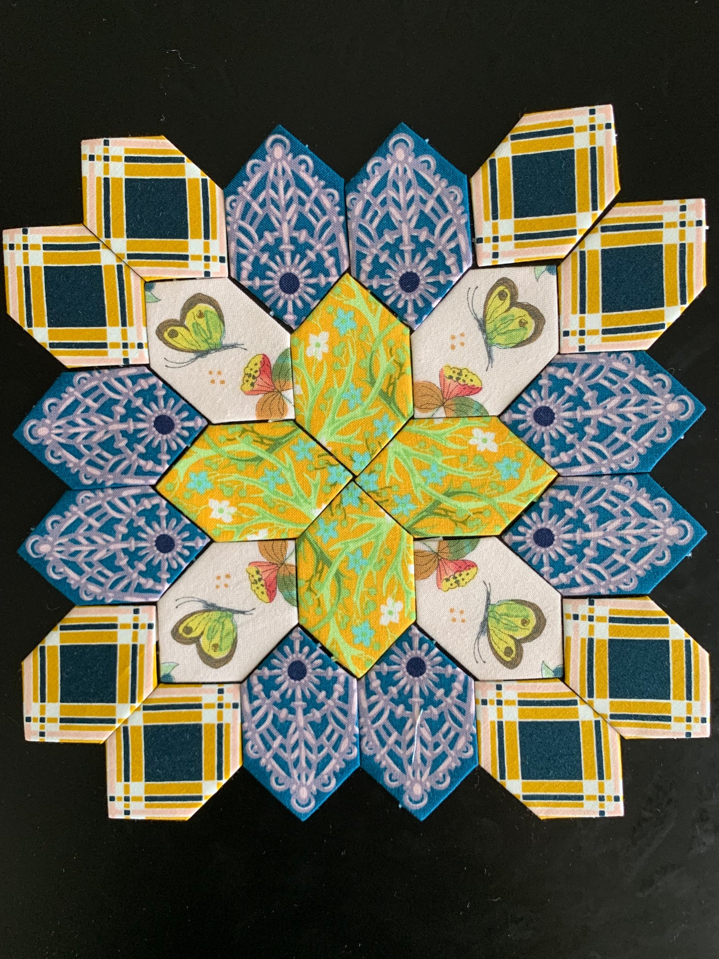 Brewer Plaid #17 Patchwork of the Cross Block Kit