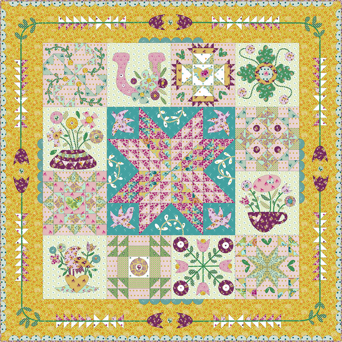 pre-order | Hannah's Sampler BOM
