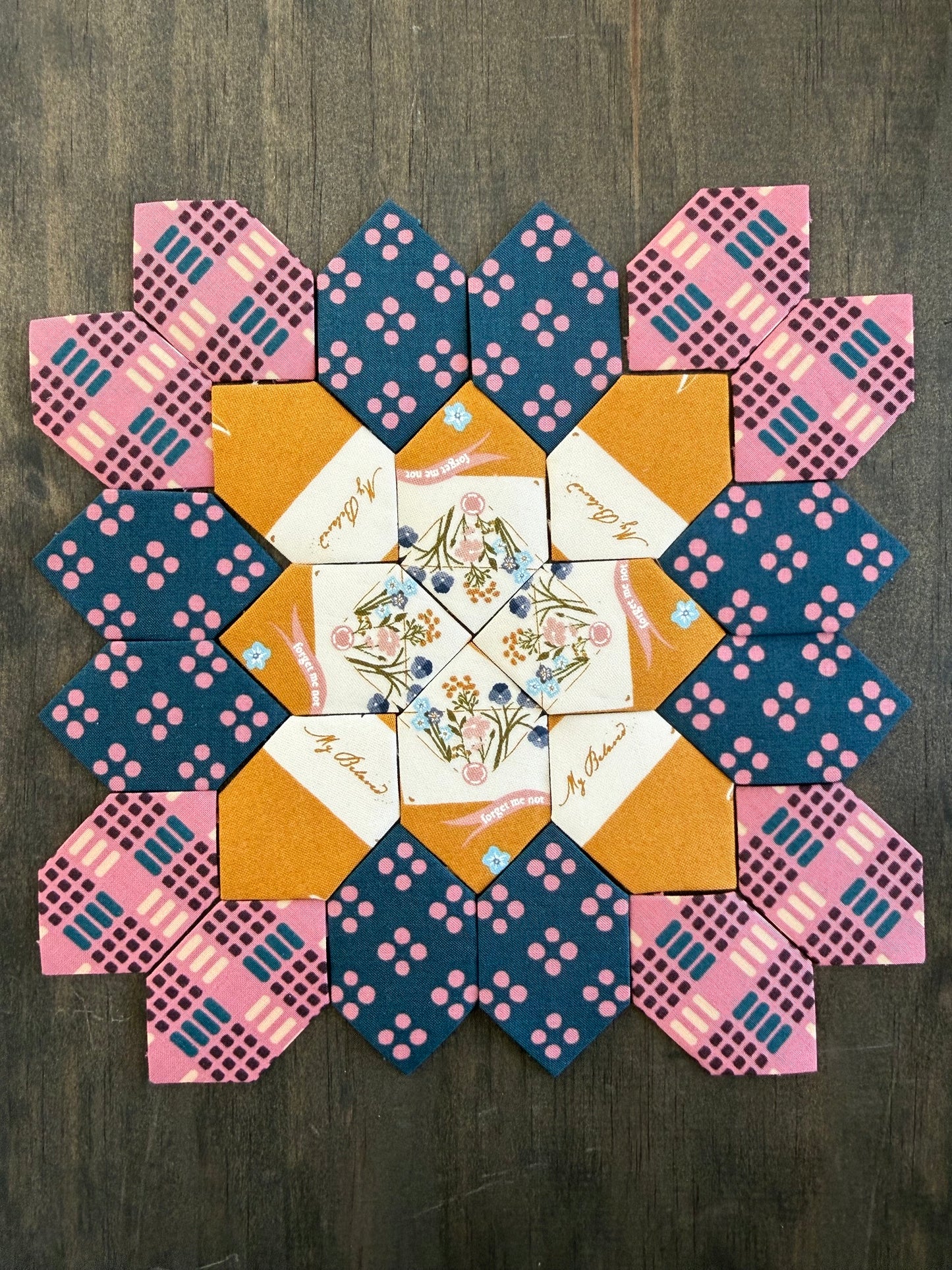 Love Letters #42 Patchwork of the Cross Block Kit