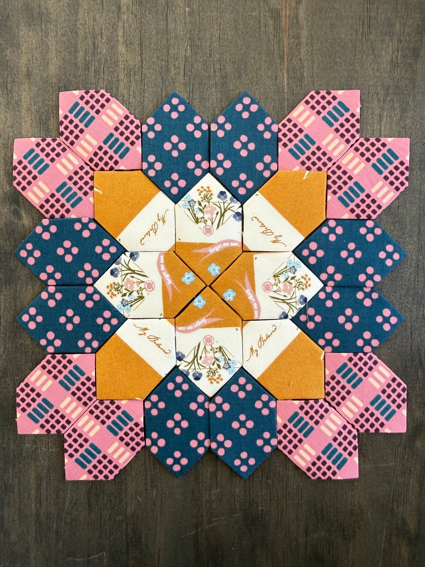 Love Letters #42 Patchwork of the Cross Block Kit