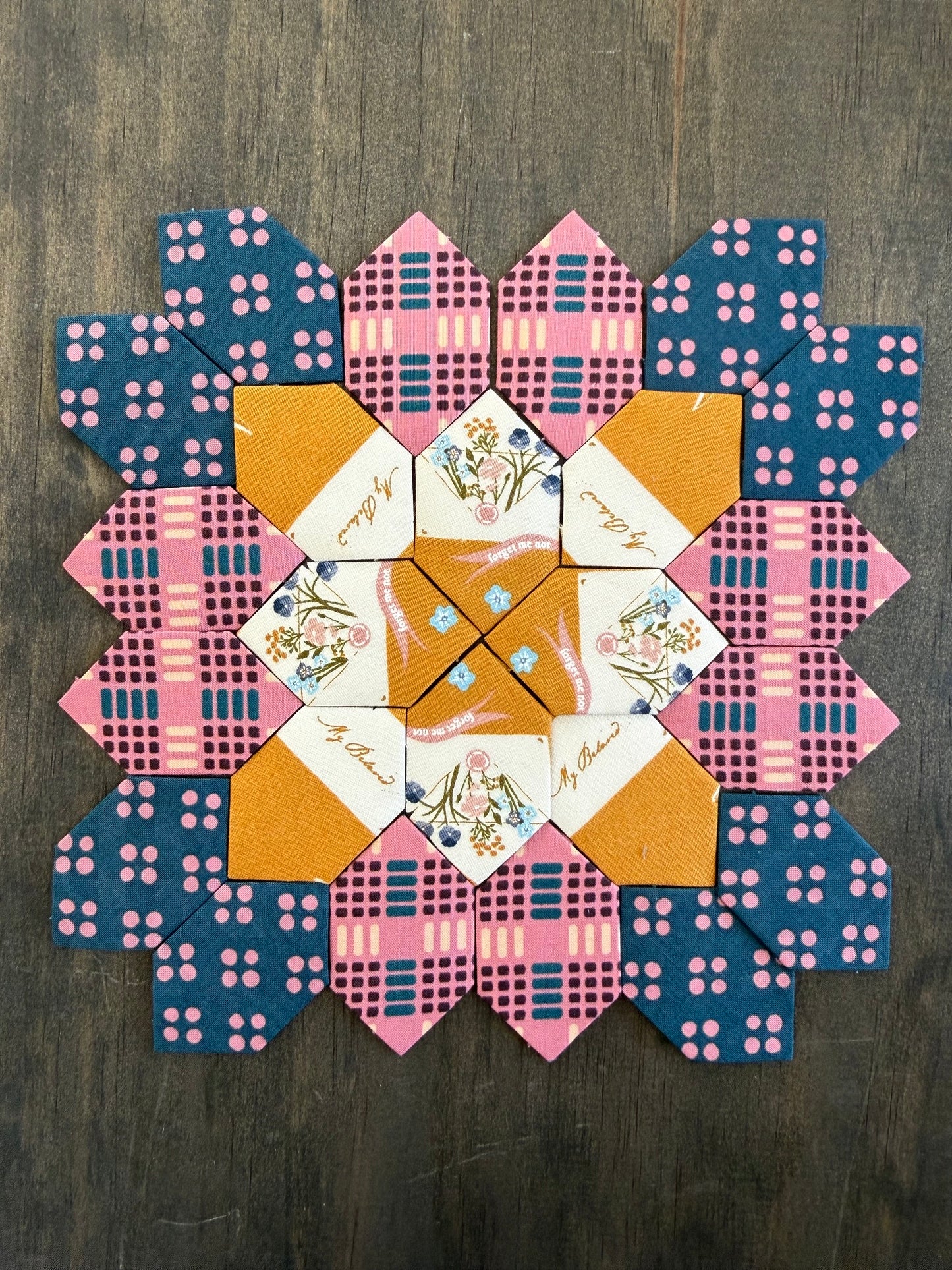 Love Letters #42 Patchwork of the Cross Block Kit