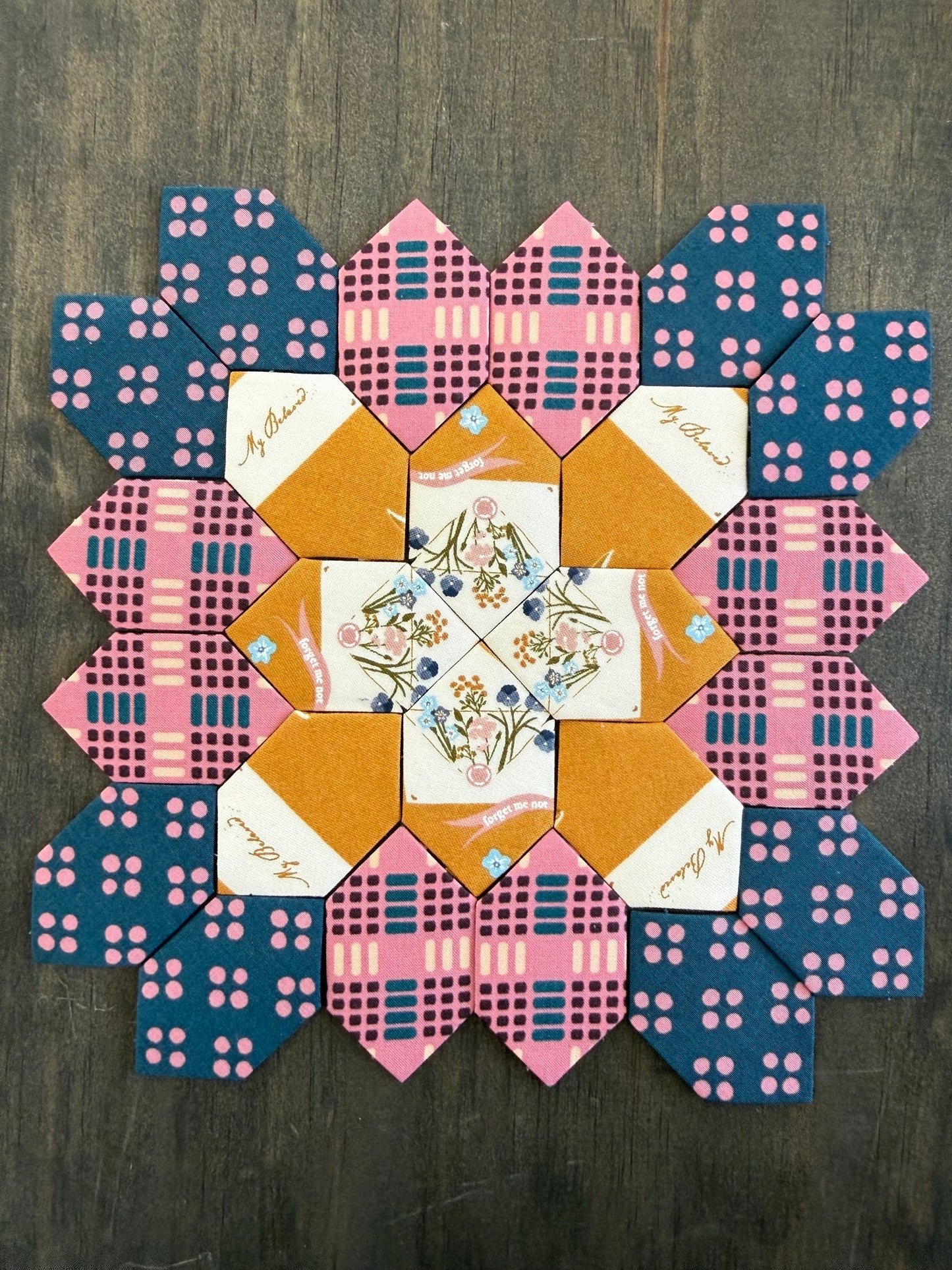 Love Letters #42 Patchwork of the Cross Block Kit