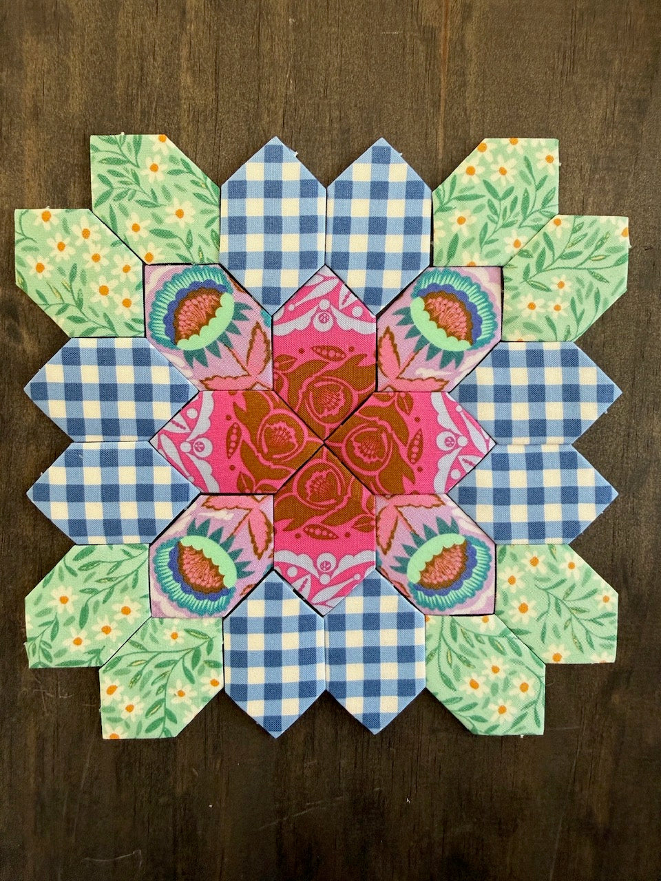 Holland Daze #43 Patchwork of the Cross Block Kit