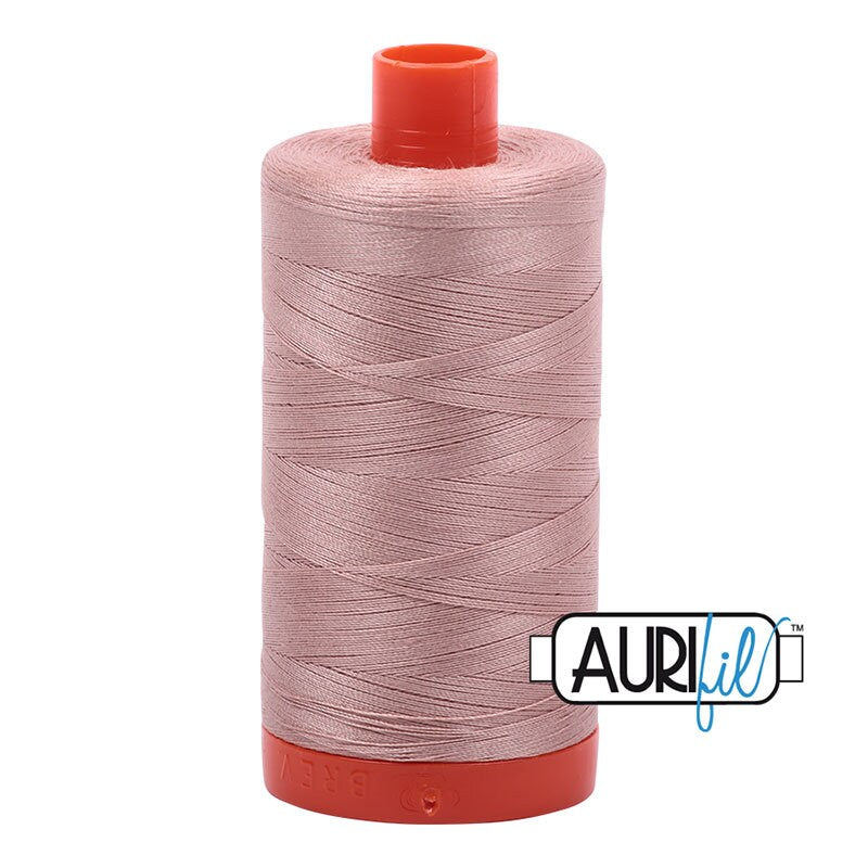 Aurifil Antique Blush Cotton Mako Thread