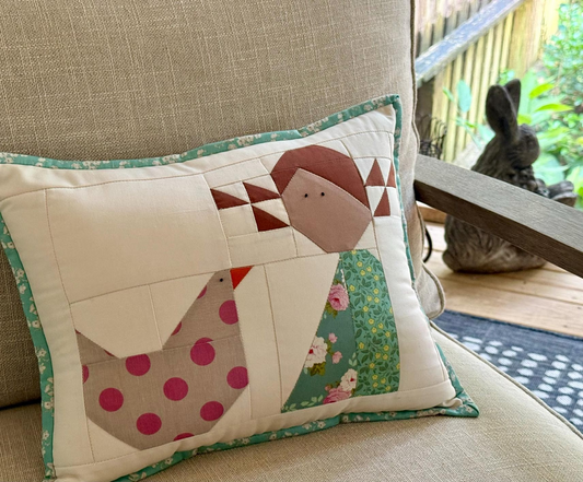 Spring Chicken Henhouse Pillow Kit