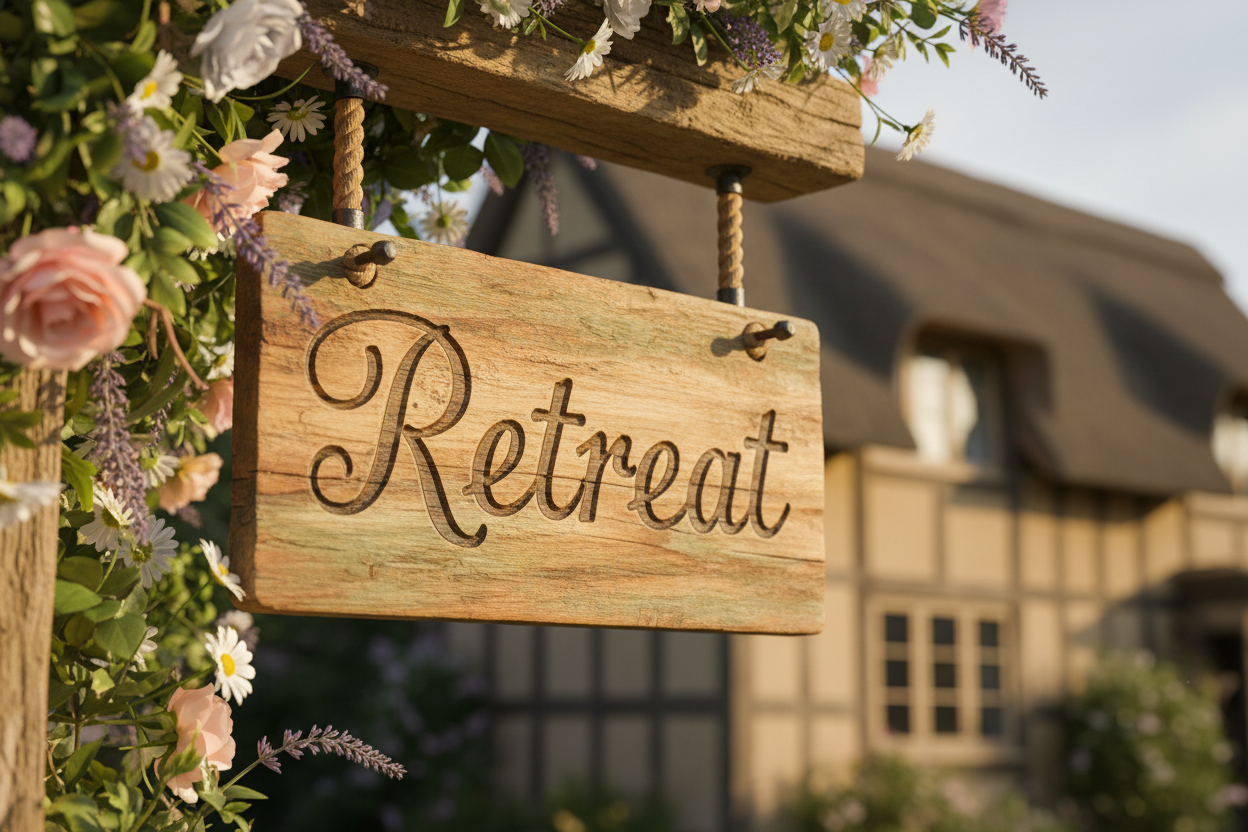 retreat sign